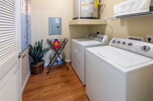 Three Bedroom Apartments for Rent in Conroe, TX - Model Laundry Room